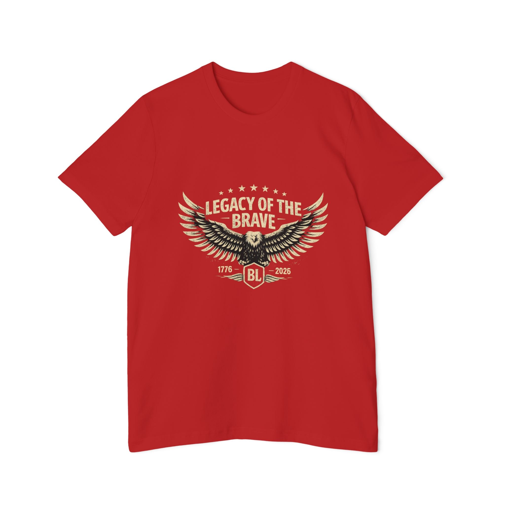 Legacy of the Brave Eagle T-Shirt — Patriotic USA Veteran Tribute
