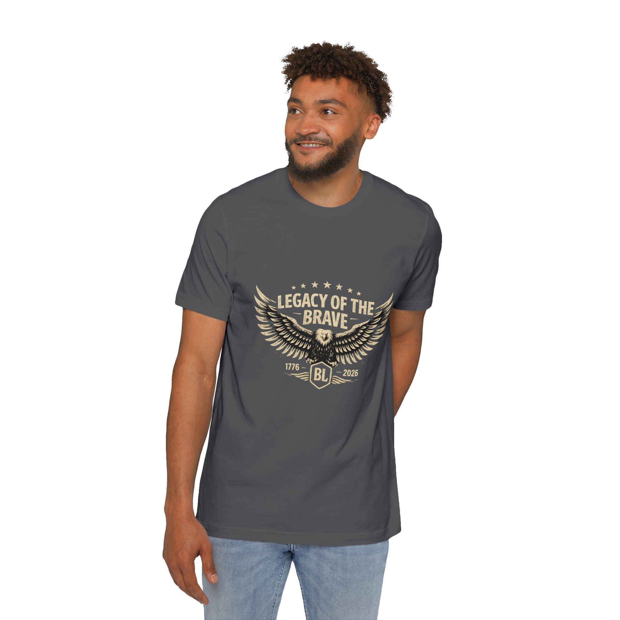 Legacy of the Brave Eagle T-Shirt — Patriotic USA Veteran Tribute