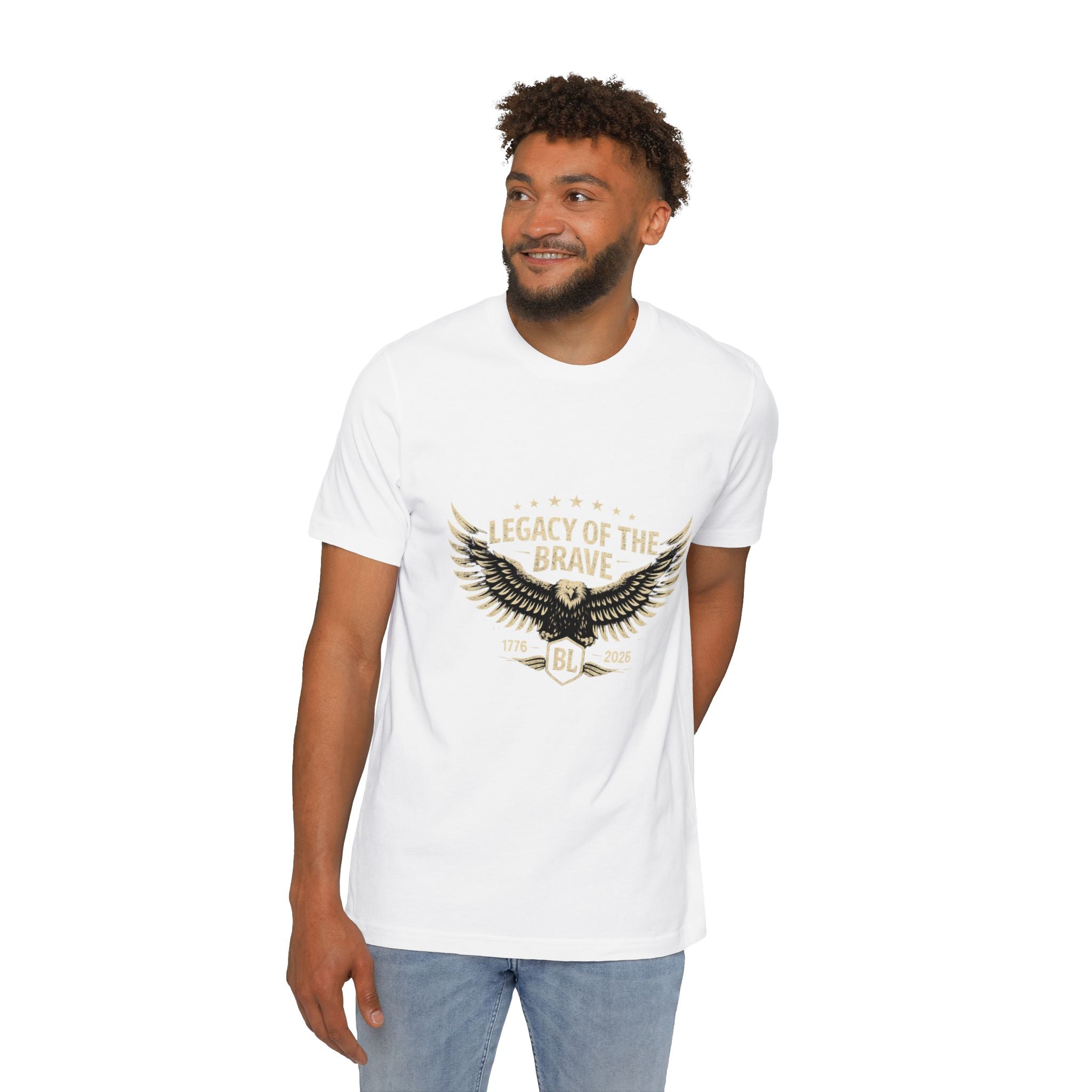 Legacy of the Brave Eagle T-Shirt — Patriotic USA Veteran Tribute