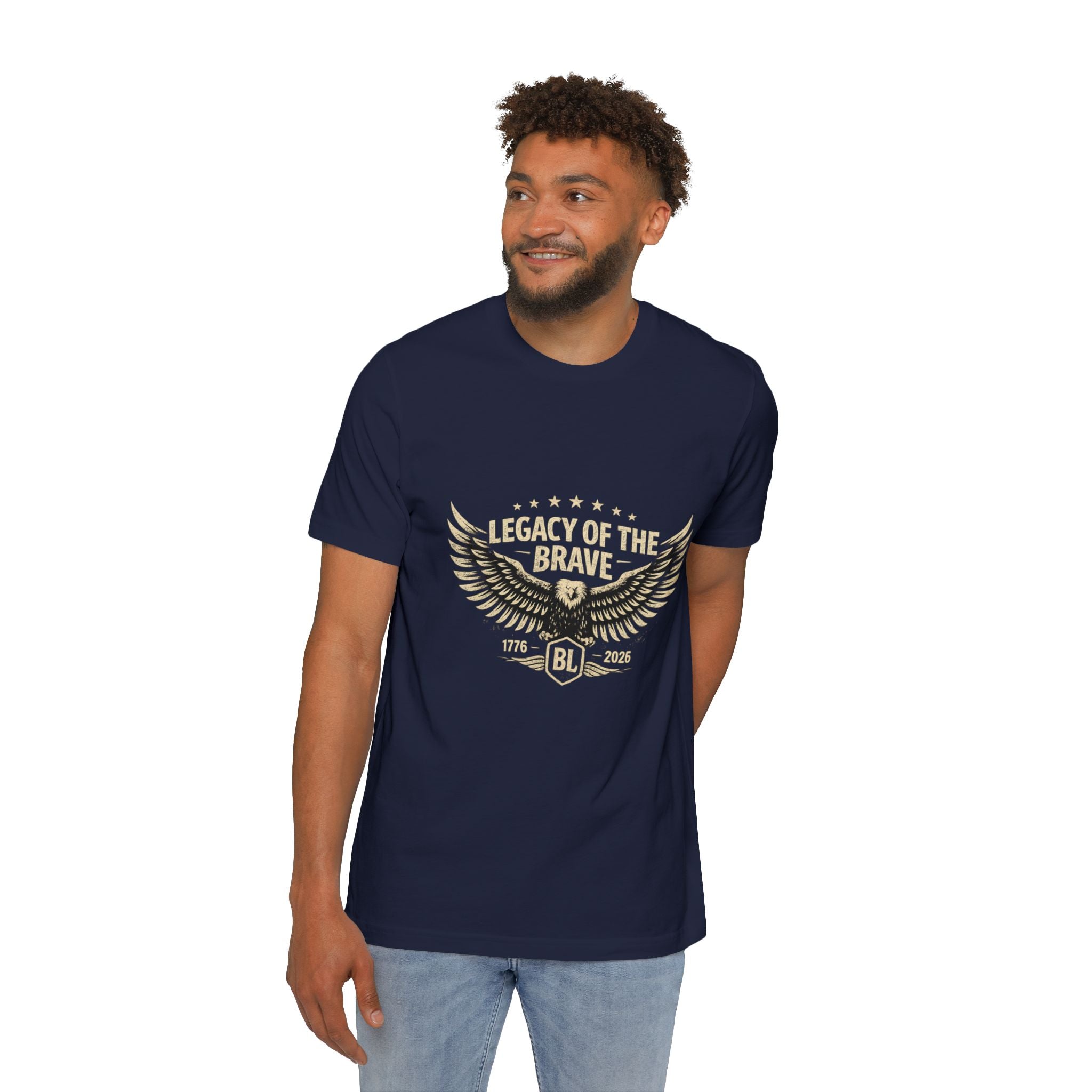Legacy of the Brave Eagle T-Shirt — Patriotic USA Veteran Tribute