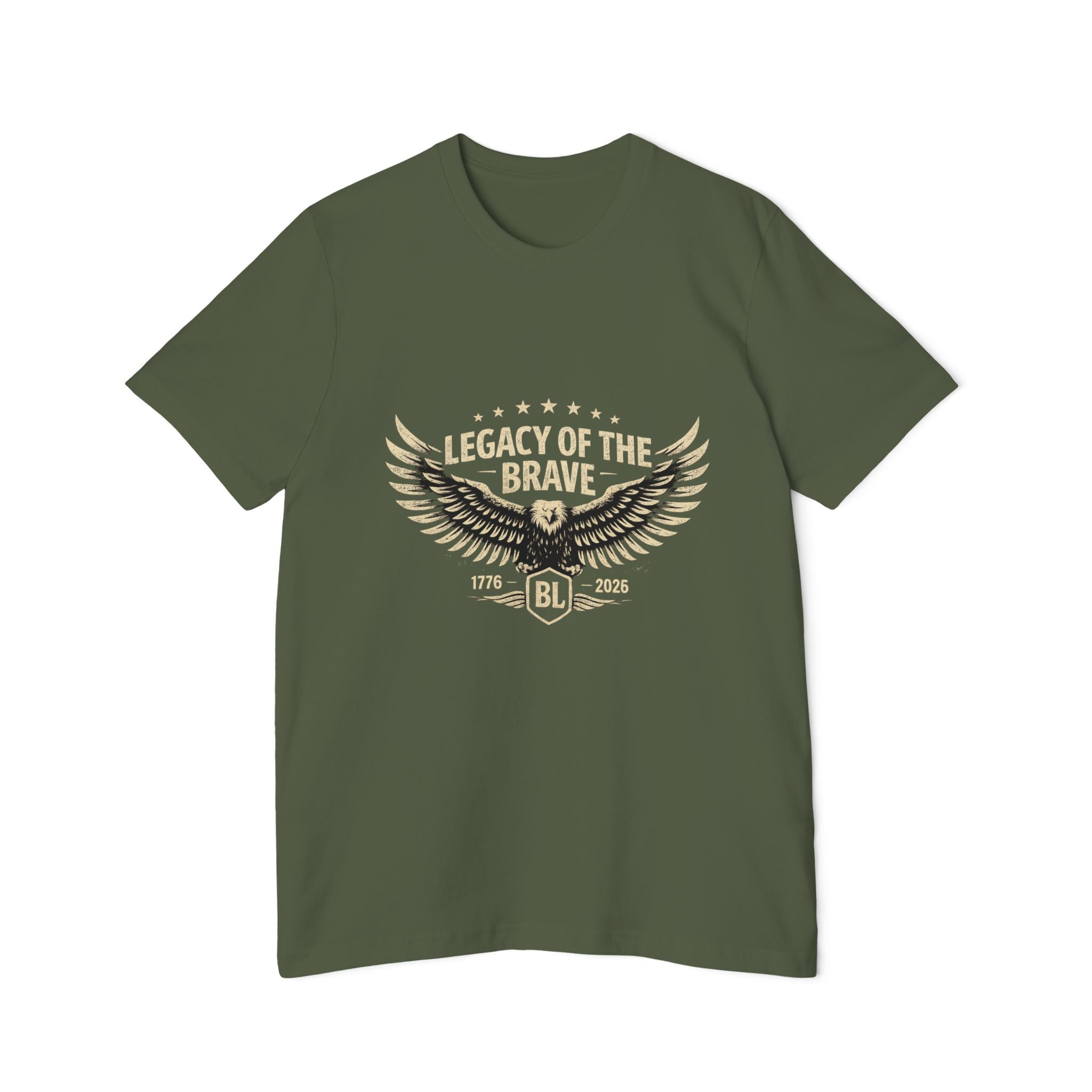 Legacy of the Brave Eagle T-Shirt — Patriotic USA Veteran Tribute