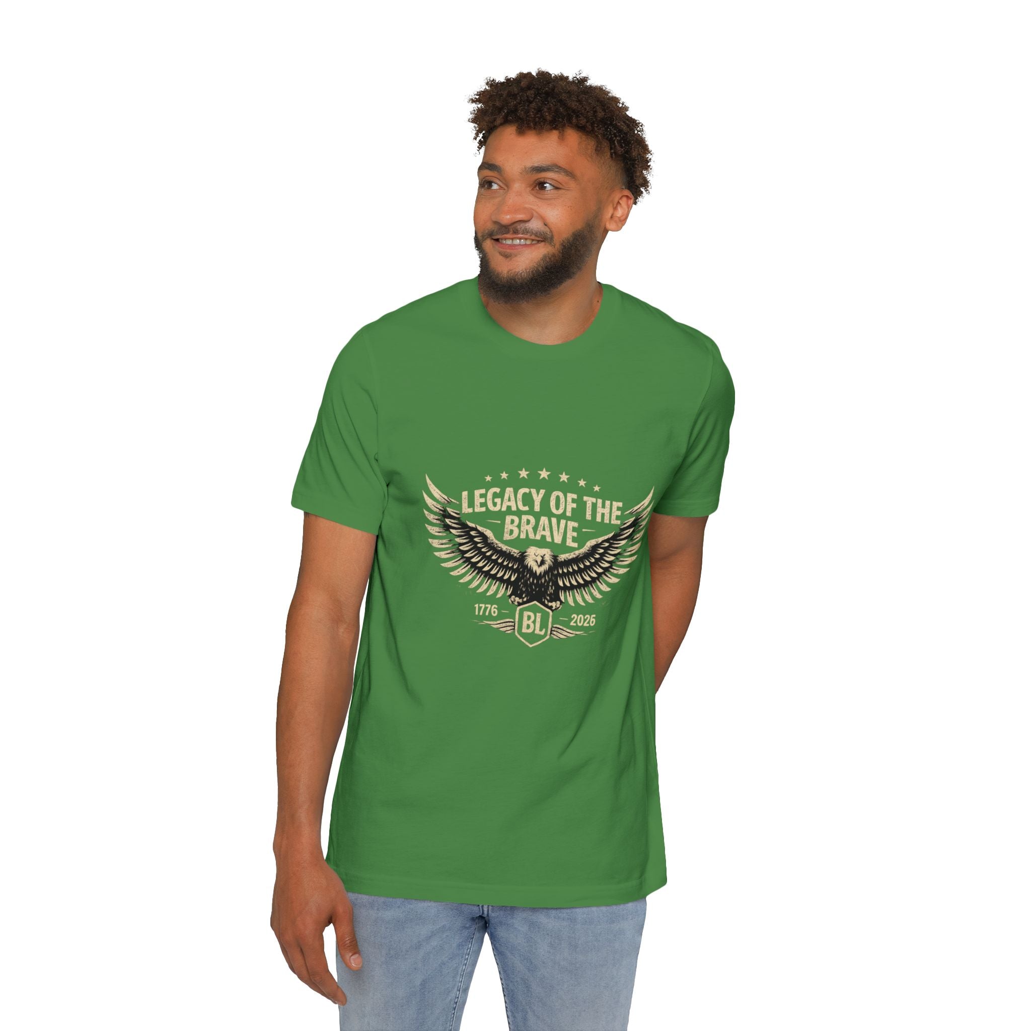 Legacy of the Brave Eagle T-Shirt — Patriotic USA Veteran Tribute